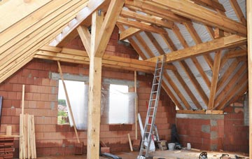 Burghfield Hill attic trusses
